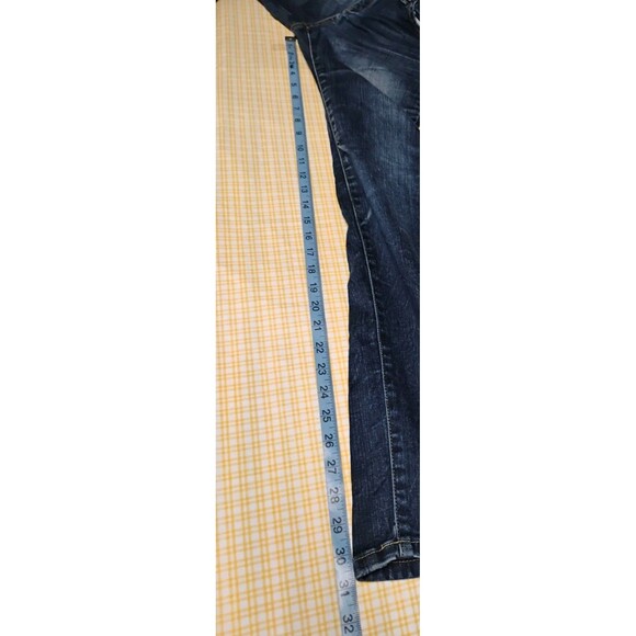 2.1 Denim Womens Size 30 Blue Distressed Skinny Jeans Womens - Picture 5 of 7